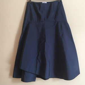 TOME Textured Midi Skirt